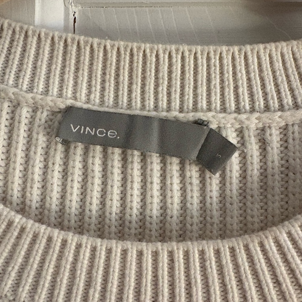 Vince Striped Ribbed Sweater - Picture 2 of 4